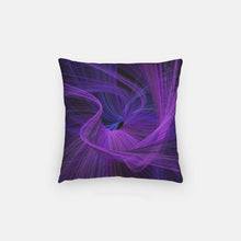 Load image into Gallery viewer, Purple Polynomial Play Artisan Pillow Case
