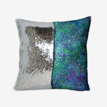 Load image into Gallery viewer, Magical Shoal Sequin Reversible Pillow Case