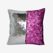 Load image into Gallery viewer, Pinktopia Sequin Reversible Pillow Case