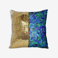 Load image into Gallery viewer, Mystical Ocean Sequin Reversible Pillow Case