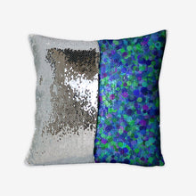 Load image into Gallery viewer, Mystical Ocean Sequin Reversible Pillow Case