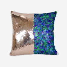 Load image into Gallery viewer, Mystical Ocean Sequin Reversible Pillow Case