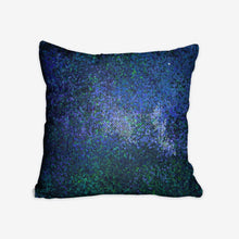 Load image into Gallery viewer, Delphiniums Sequin Reversible Pillow Case
