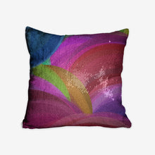 Load image into Gallery viewer, Pink Hills Sequin Reversible Pillow Case
