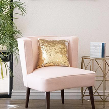 Load image into Gallery viewer, Pinktopia Sequin Reversible Pillow Case