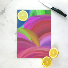 Load image into Gallery viewer, Pink Hills Cutting Board