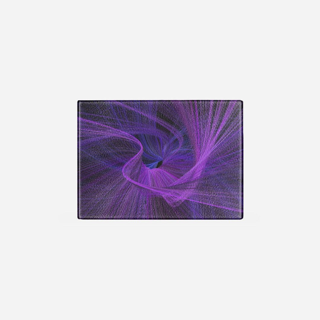 Purple Polynomial Play Cutting Board