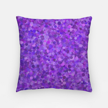 Load image into Gallery viewer, Violet Blossoms Artisan Pillow Case 18 Inch
