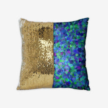 Load image into Gallery viewer, Mystical Ocean Sequin Reversible Pillow Case
