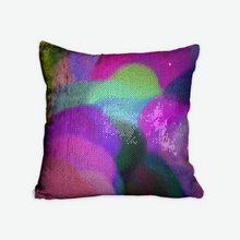 Load image into Gallery viewer, Whimsical Melody Sequin Reversible Pillow Case
